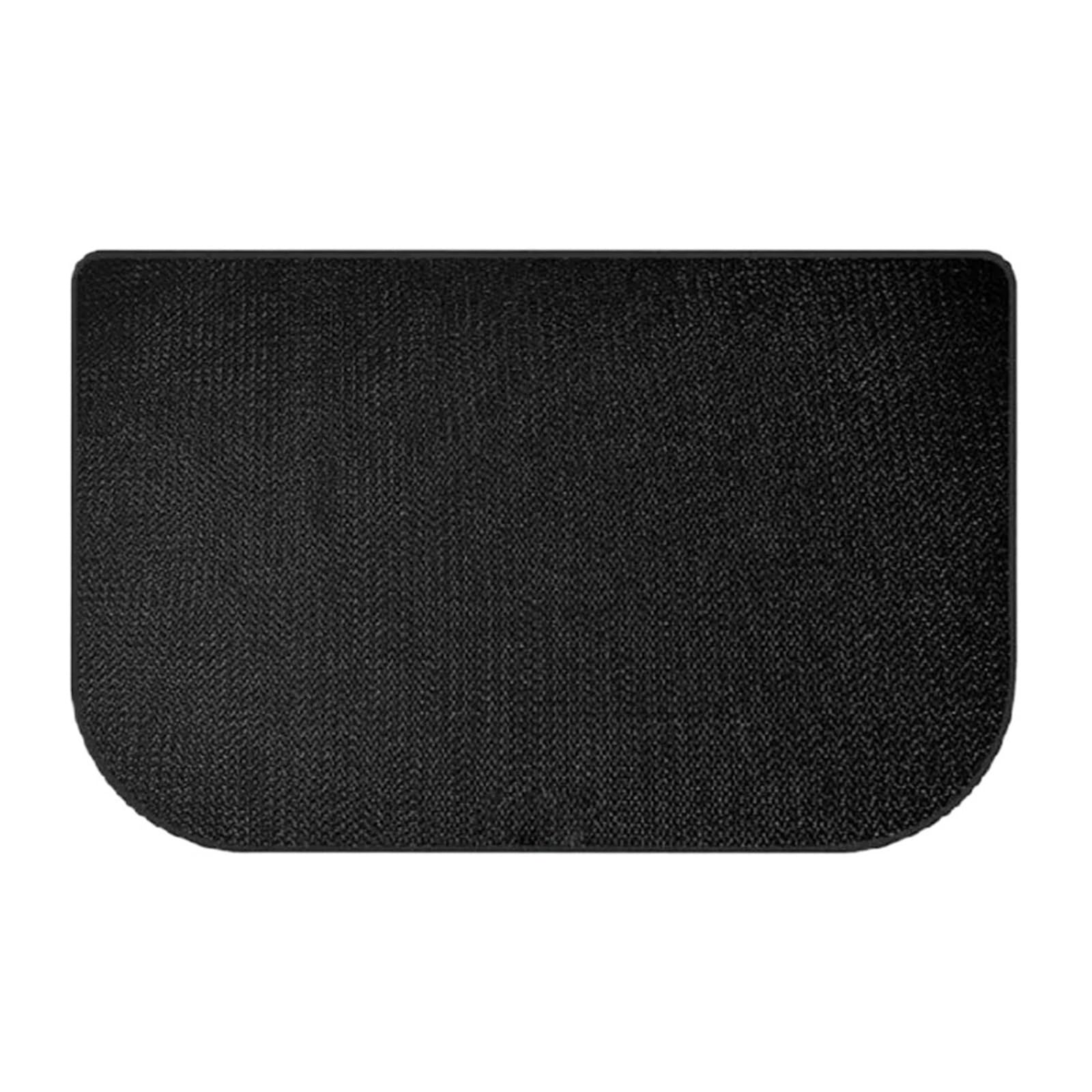 Tappeti Per Camino Tappeto for camino a semicerchio Tappetino in fibra di vetro isolato in silicone for stufe Griglie e bracieri for interni 0,5 mm(106 * 61cm)