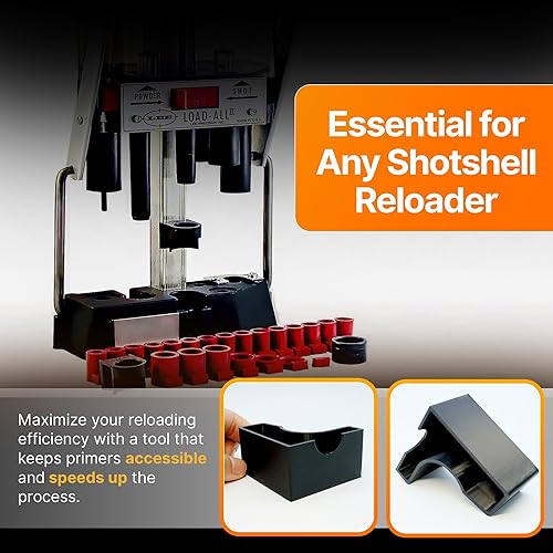 Miniatura 5 de SplashNColor Lee Load All 2 - Bandeja de alimentación de imprimación, prensa de recarga Shotshell de alta capacidad, herramienta de imprimación para