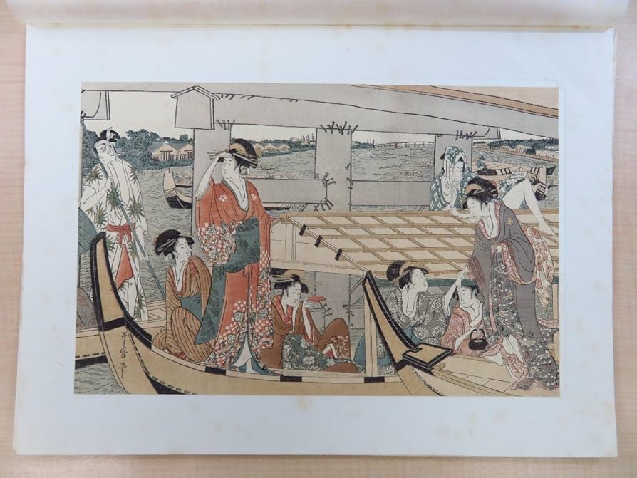 Amazon.co.jp: 『日本木版画粋』(手摺木版画33枚)大正12年 葛飾
