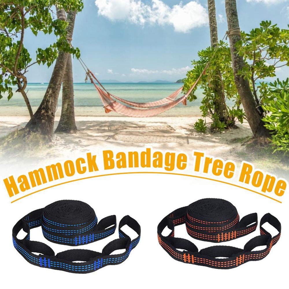 Amazon.co.jp: Hbaebdoo 2個5リング高耐荷重ハンモックストラップ家庭