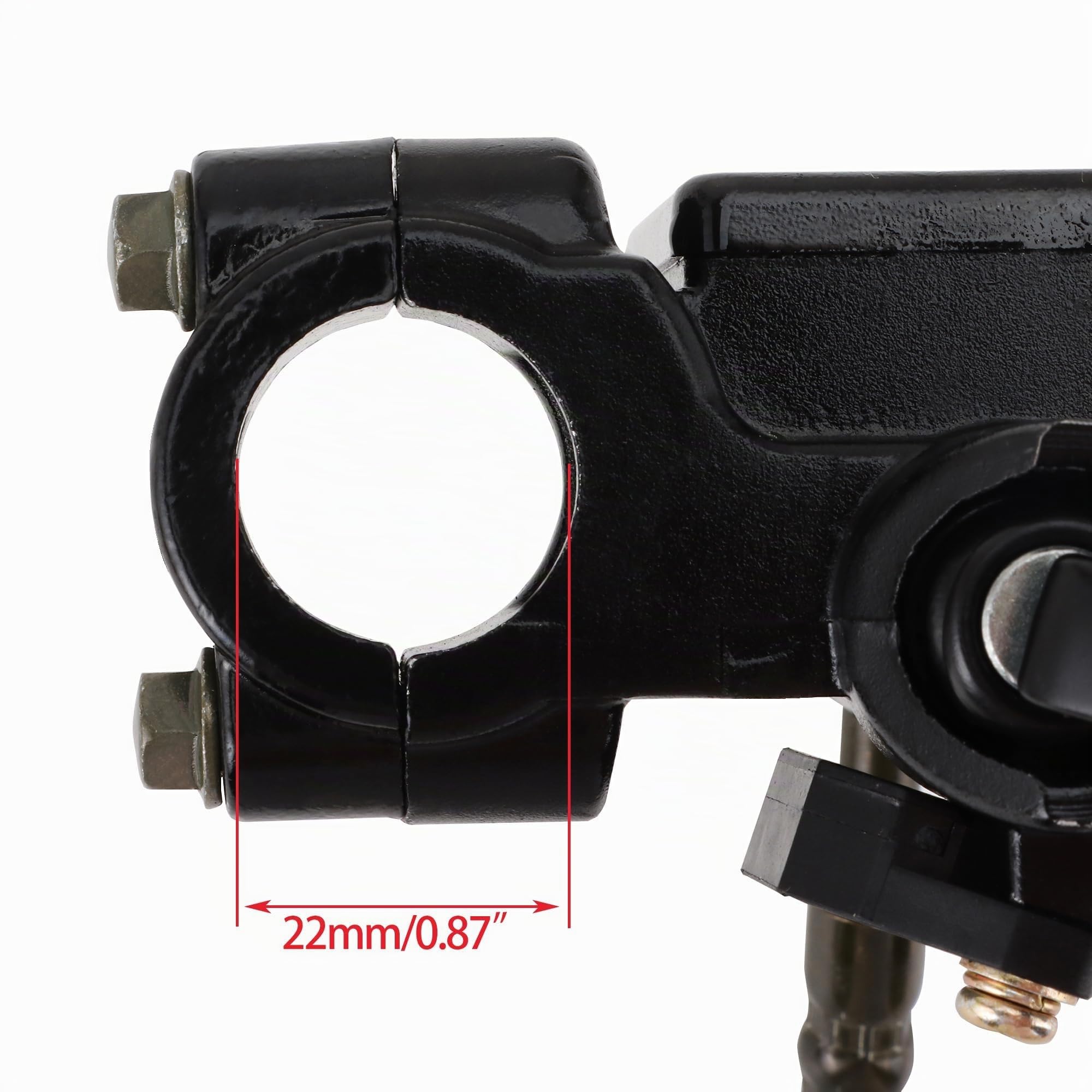 WOOSTAR Pinza Disco Freno Delantero Moto Palanca de Freno Reemplazo para China 50cc 70cc 90cc 110cc 125cc Dirt Pit Bike