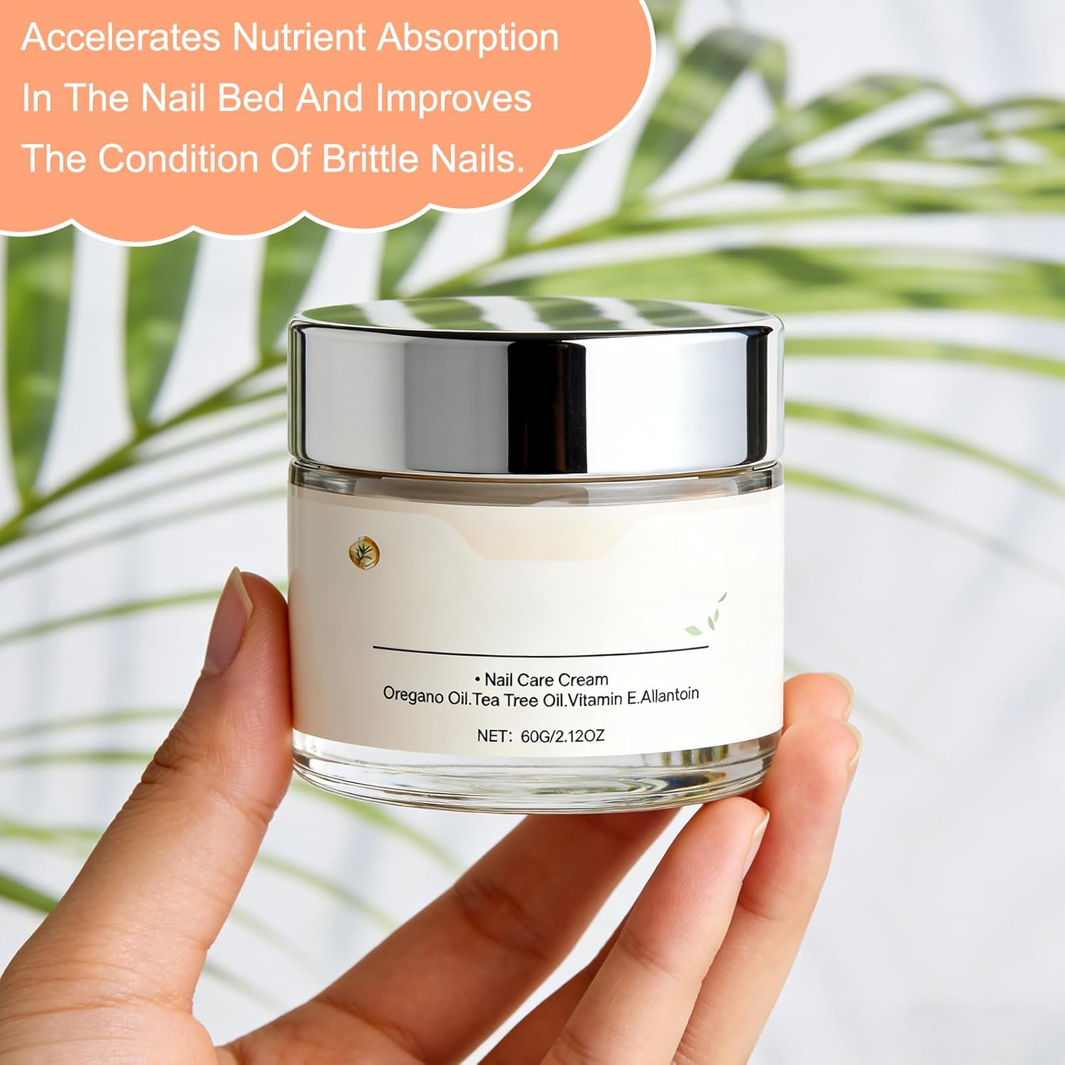 2PCS Nail Care Cream, Toenail Nail Repair for Damaged, Strengthening & Hydration, Nail Growth Tea Tree Oil, Oregano Oil, Vitamin E - Image 7