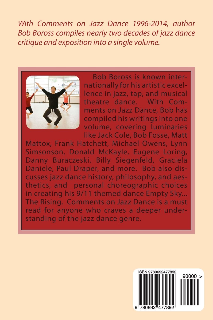 Comments on Jazz Dance, 1996-2014
