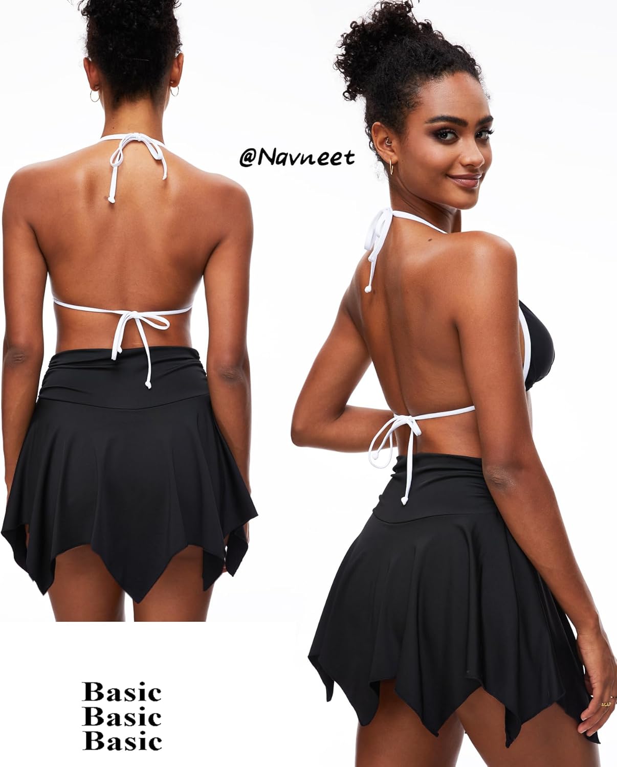 Navneet Halter String Triangle Bikini Top for Women Sexy Brazilian Swimsuit Bathing Suit Swim Top - Image 4