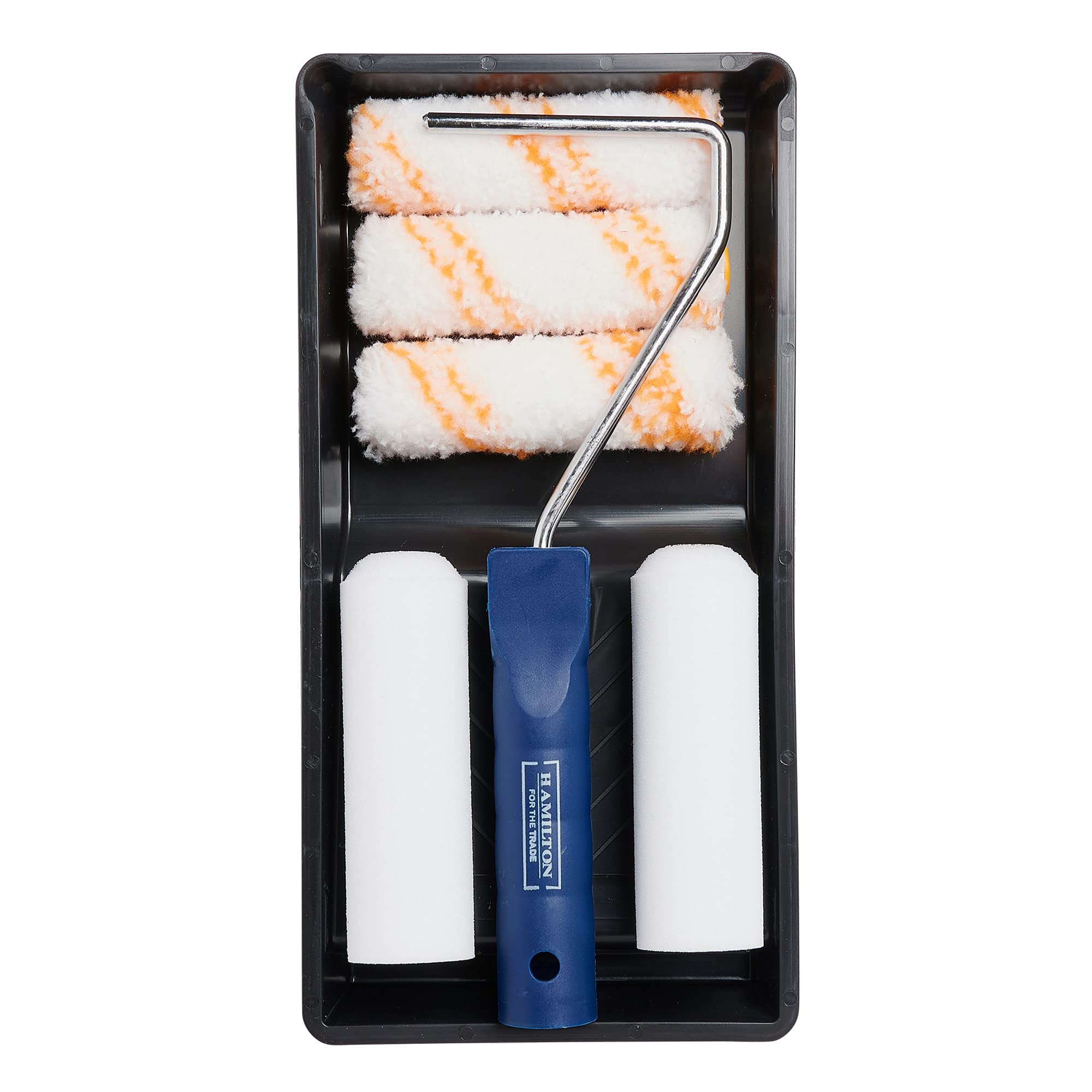 Hamilton for The Trade 7 Piece Mixed Roller Set with Tray, 4"