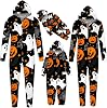 Halloween Pajamas Long Sleeved Family Matching Jumpsuit Romper Family Halloween Costumes Family Pajamas Matching Pjs