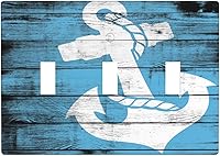 Vista 14 de Tablero náutico ancla individual dúplex interruptor de luz cubierta de placa de pared decoración cubierta de pared para el hogar dormitorio cocina