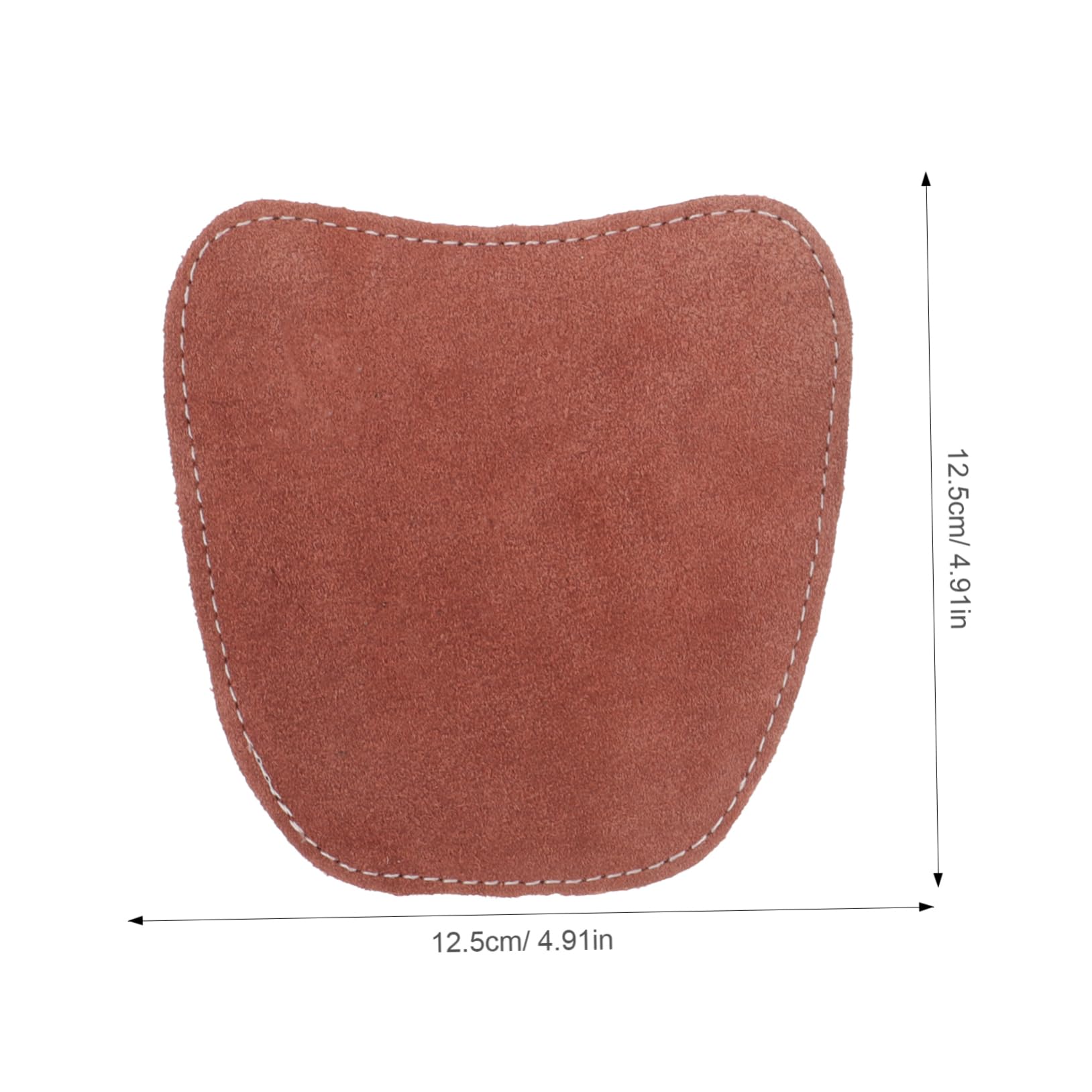 SEWOART 1 Pair Safety Shoes Cover Shoe Covers Reusable Shoes Covers Shoes Parts Shoes Protective Cover Safety Shoes Supplies Cover for Shoe Safety Shoes Protector Brown Suede Leather