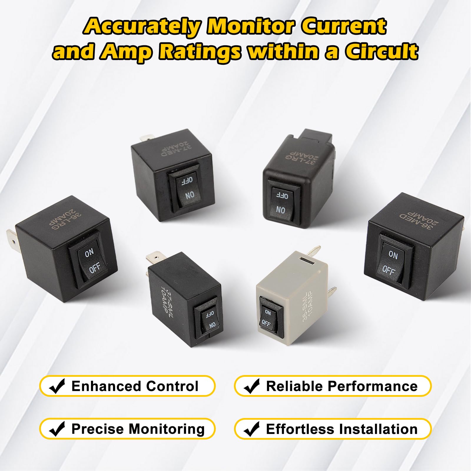9038A Relay Bypass Switch Kit With Amp Loop - Pack Of 6, Replaces 9036A