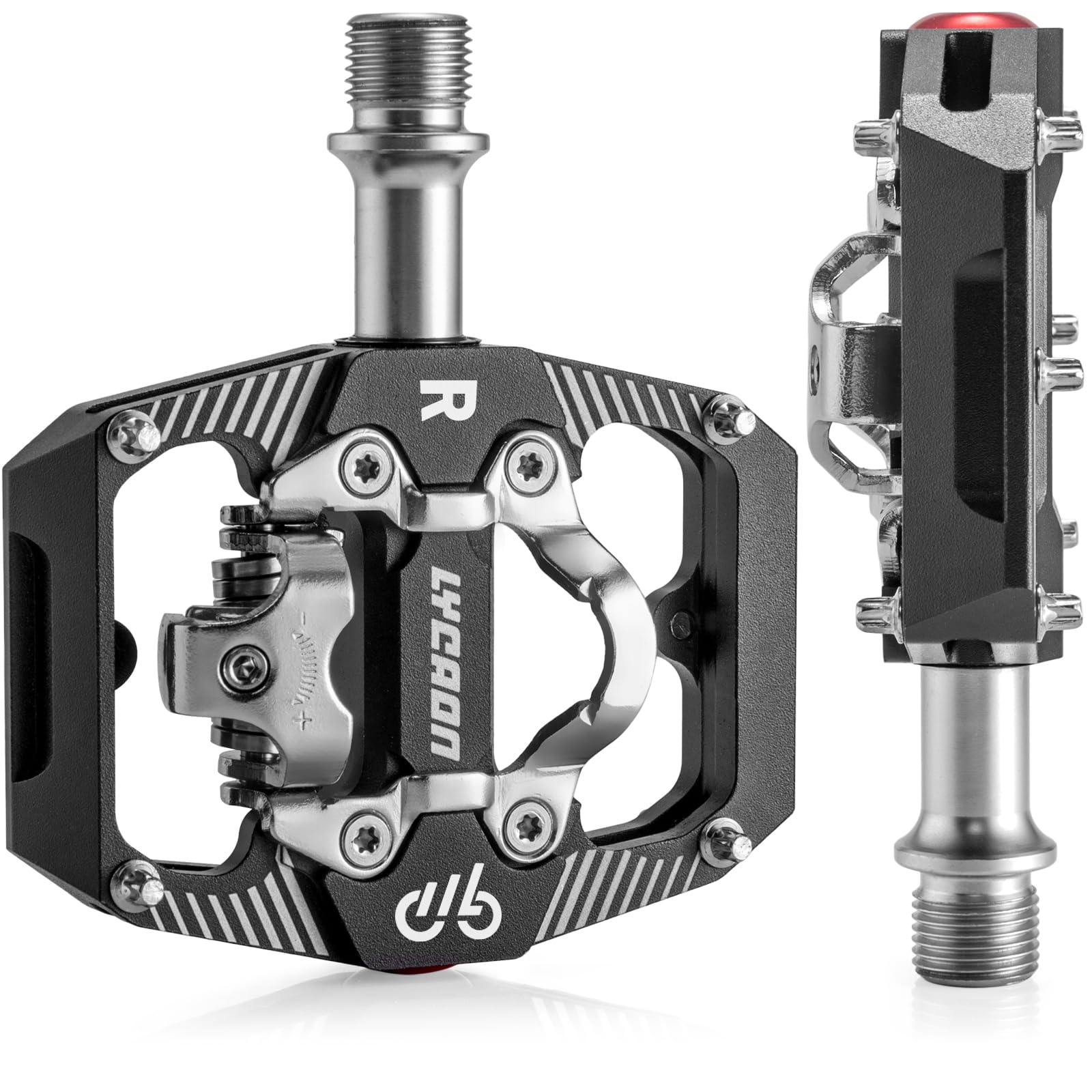 Pédales de vélo plat vtt roulements antidérapants pédales de vélo plate