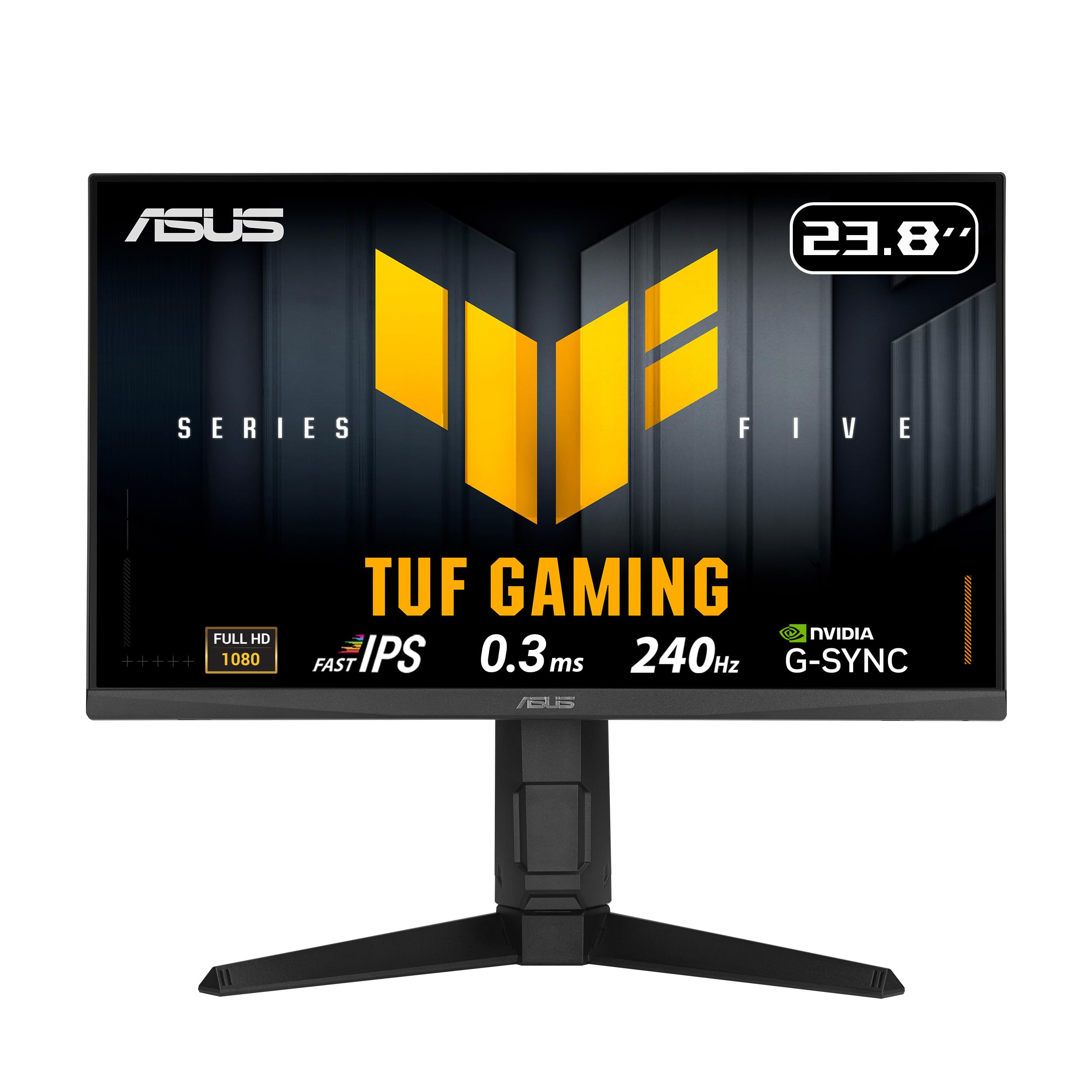 ASUS ゲーミングモニター/TUF Gaming シリーズ 5 -VG249QML5A/23.8インチ/フルHD/Fast-IPSパネル/240Hz/0.3ms/G-SYNC対応/AMD FreeSync Premium/ELMB SYNC/99% sRGB/高さ調整可能/DisplayWidget Center/Gaming AI/国内正規品 - 2