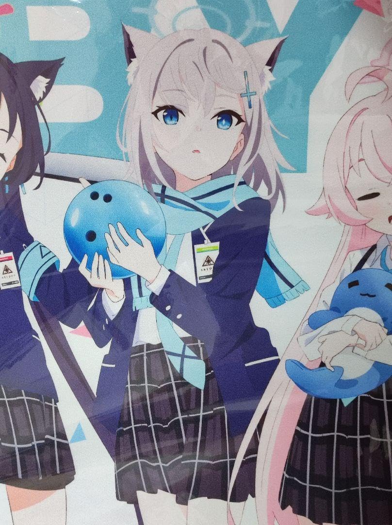 Amazon.co.jp: ブルアカ シロコ ホシノ ノノミ セリカ ラバーマット