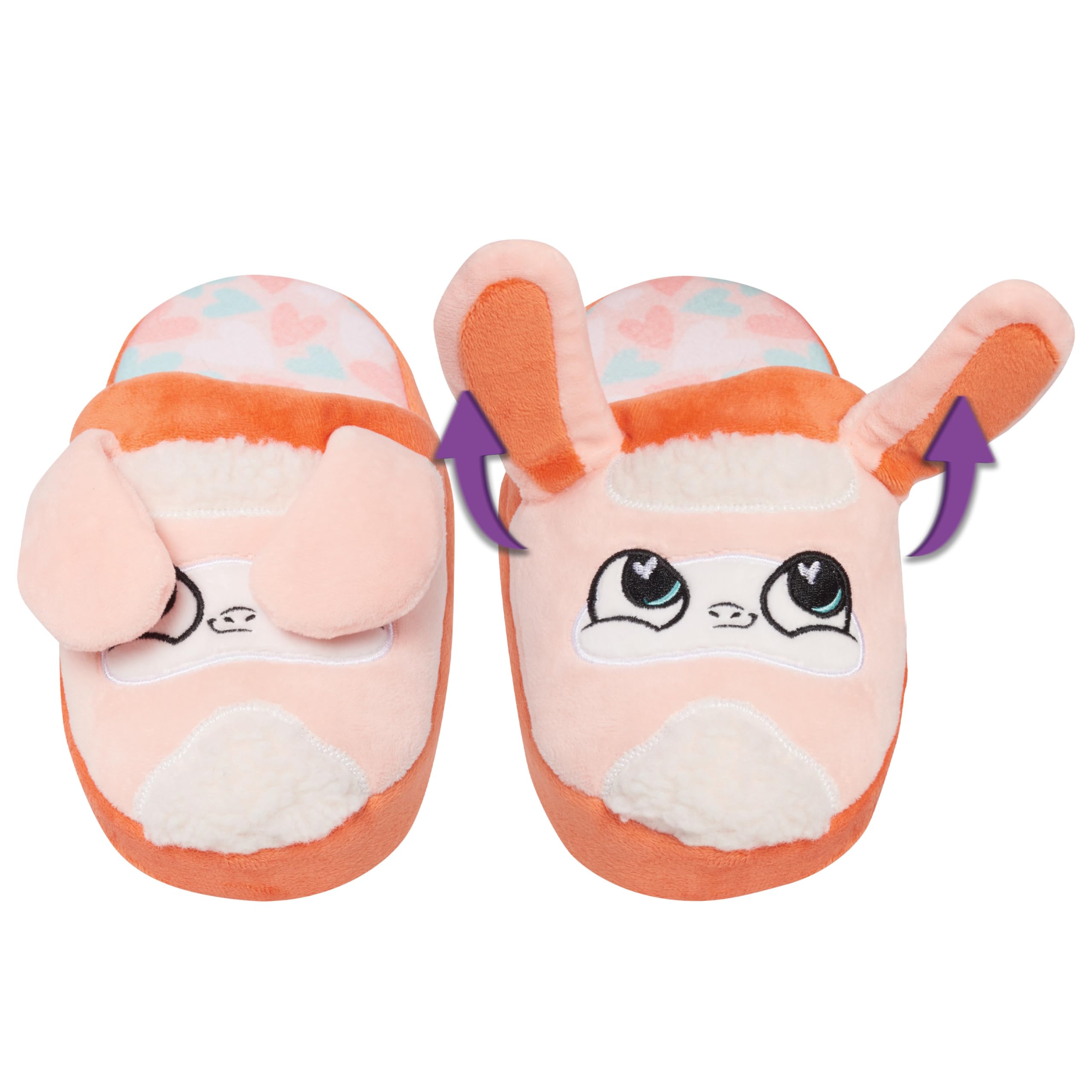 Flipeez - Pantuflas de oveja, tamaño mediano, se adapta a tallas de niños 13-3