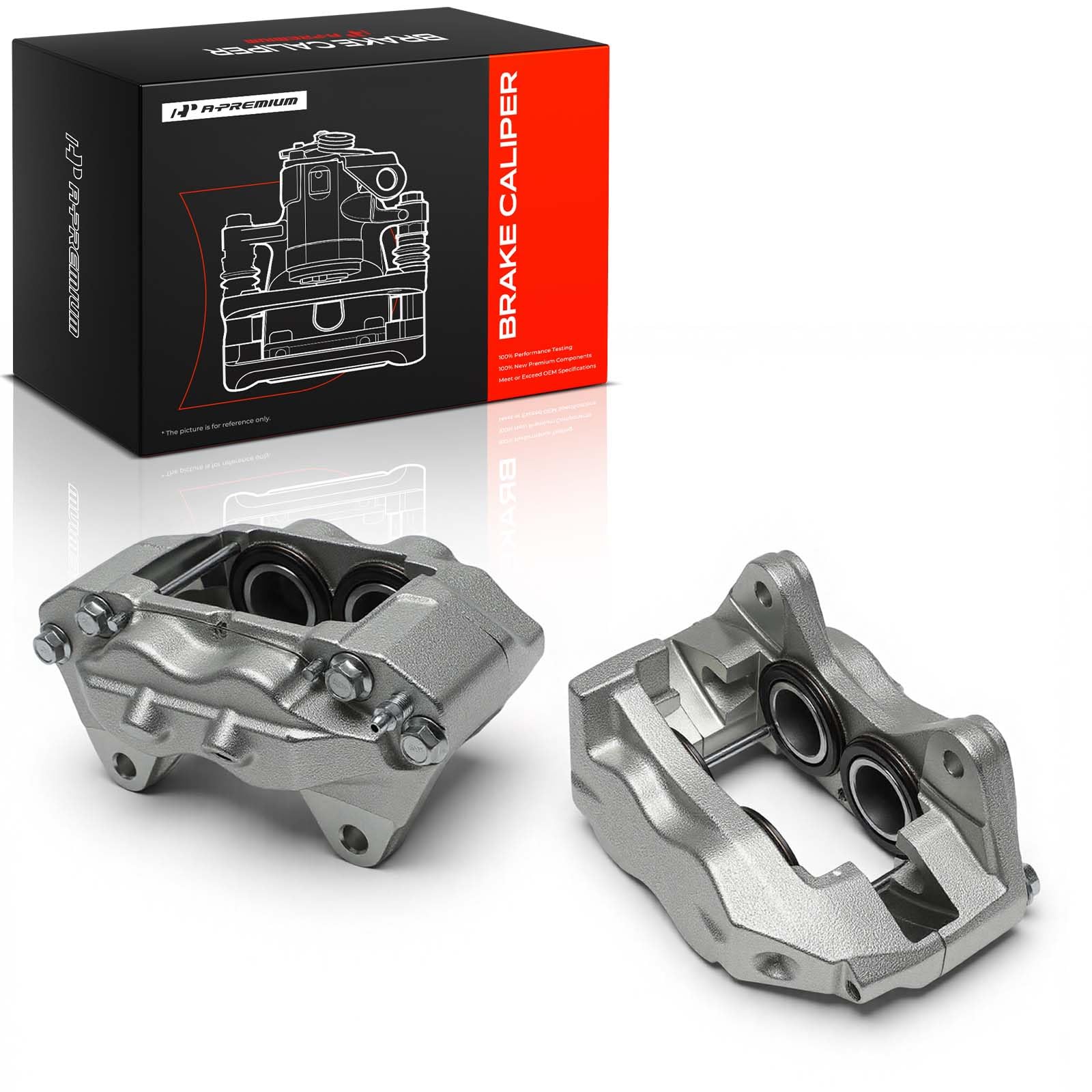 Photo 1 of A-Premium Front Left and Right Side Disc Brake Caliper without Bracket 2 pack