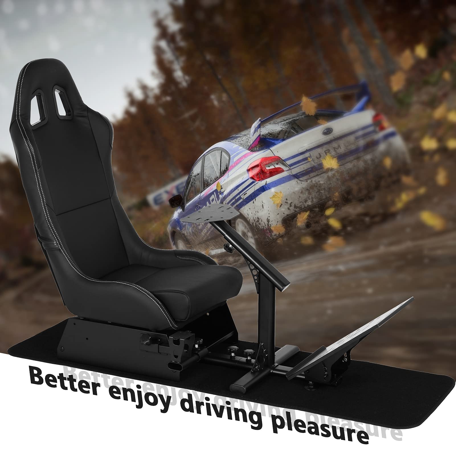 Buy Universal Cockpit Driving Seat Consoles Folding Racing Seat Gaming