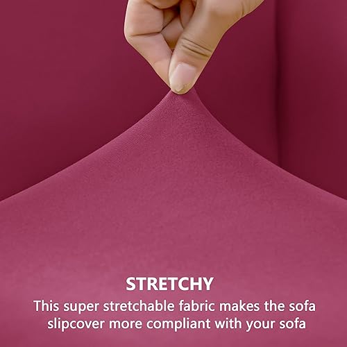 Miniatura 4 de XMAYODS Funda elástica para silla de club, funda de barril para silla, funda de elastano suave para sillón, funda de sofá extraíble, protector de
