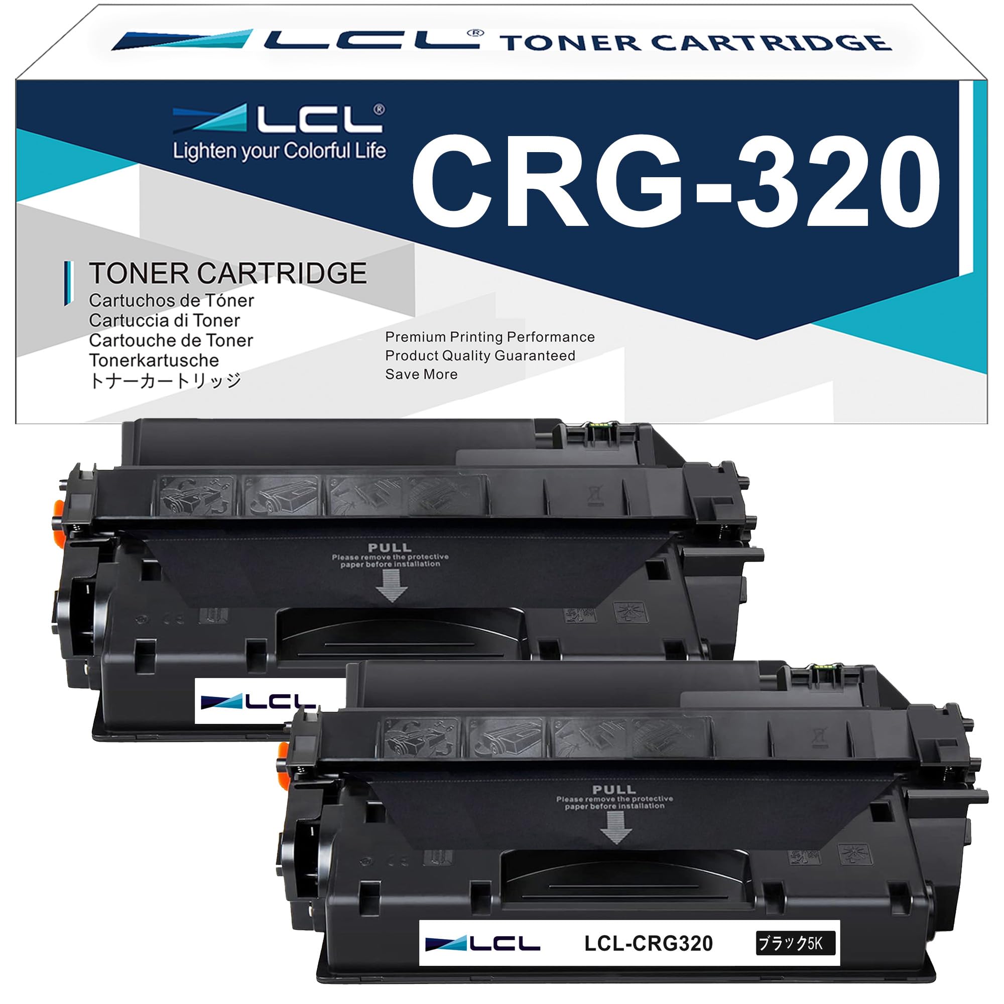Amazon.co.jp: LCL Canon用 キャノン用 320 CRG320 CRG-320 (2パック