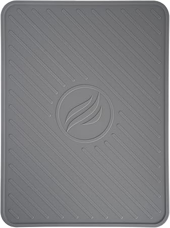 BLACKSTONE 4222 Silicone Large Griddle Spatula Mat, Serving Spoon Drip