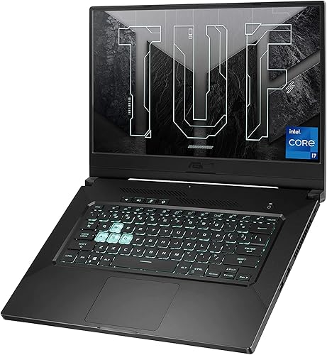 Miniatura 2 de ASUS TUF Dash 15.6" 144Hz FHD (1920x1080) IPS Laptop  Intel i7-11370H 4-Core  NVIDIA GeForce RTX 3050 Ti  Teclado retroiluminado RGB  USB-C  Wi-Fi 6