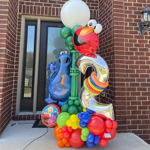 Vista 87 de Globos plateados con el número 40, globos de 40 pulgadas, globos de aluminio de Mylar de 40 pulgadas para fiesta de cumpleaños de 40 años, S-número