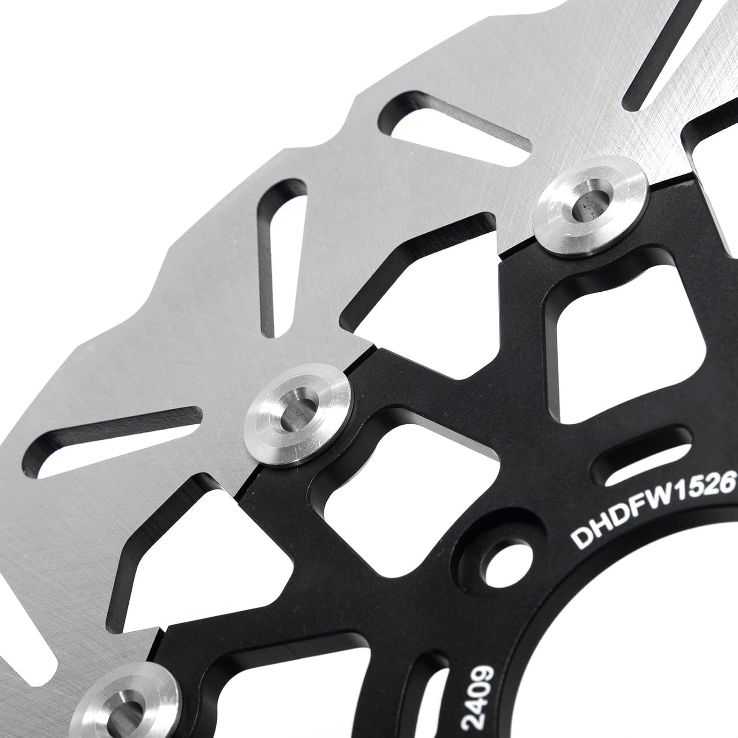 TOFR 11.8" Floating Front Brake Rotors Discs for Harley Touring Street Glide Electra Glide Road Glide Road King 08-17 SPORTSTER XL1200 16-23 DYNA Fat Bob Street Bob LOW Rider 08-17 2pc