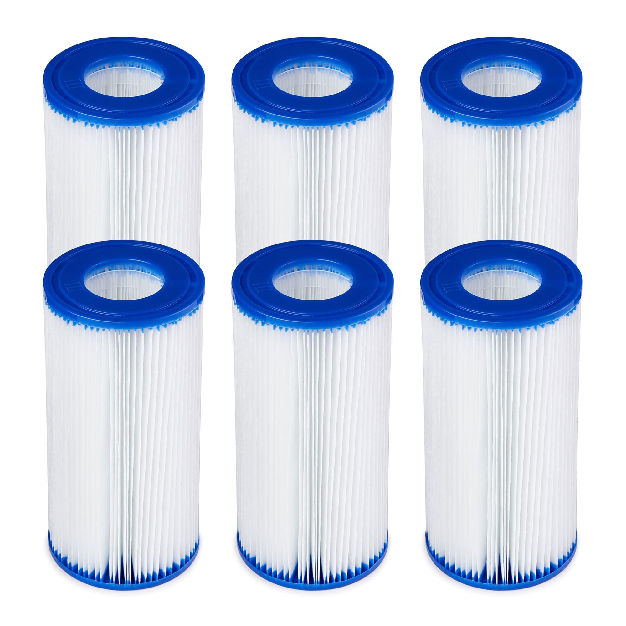 Bestway 58012 Cartouche de filtration pour piscines Taille III - 6 pieces