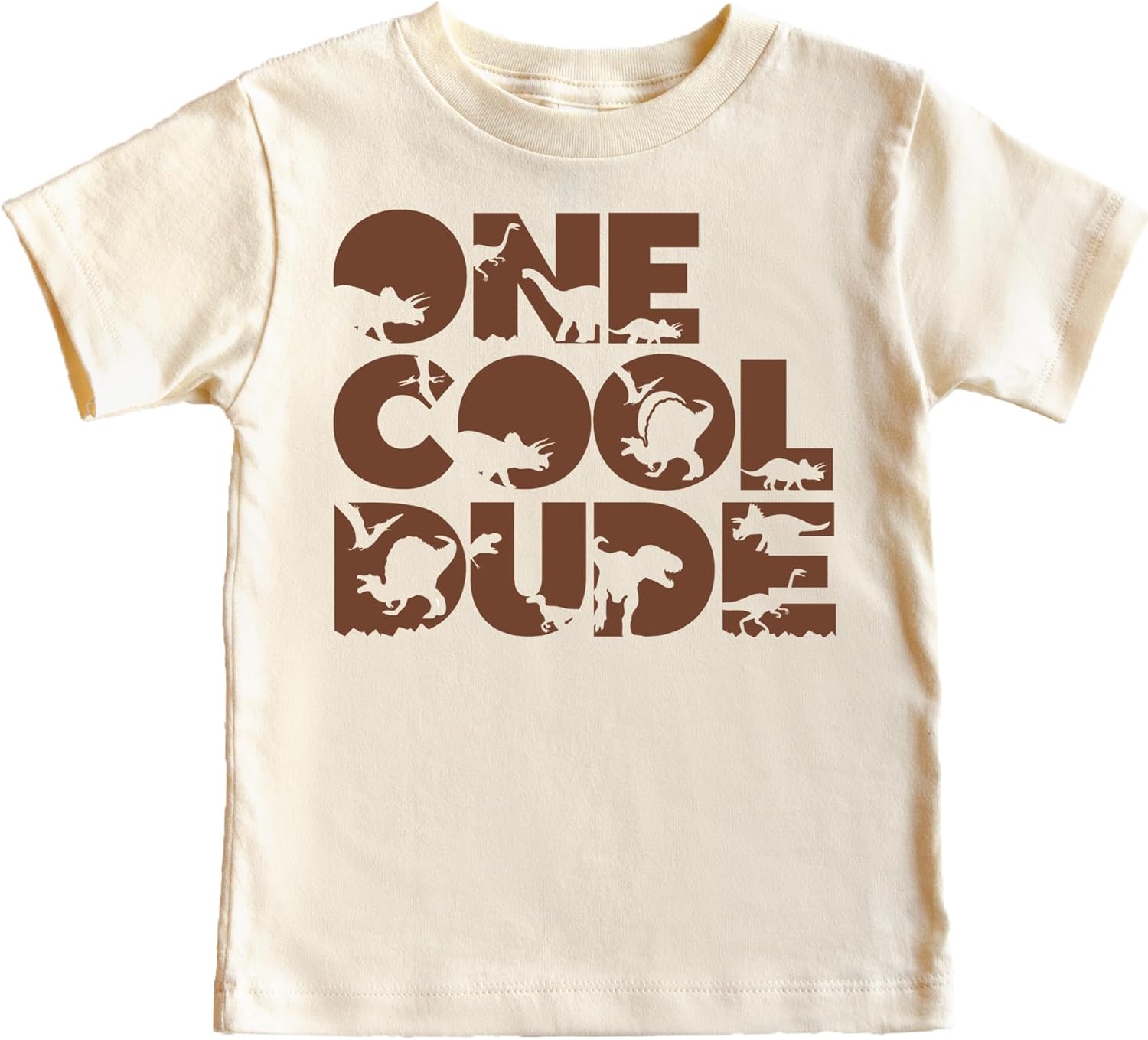 One Cool Dude Dino 1st Birthday Shirt for Baby Boys First Birthday Cake Smash Outfit