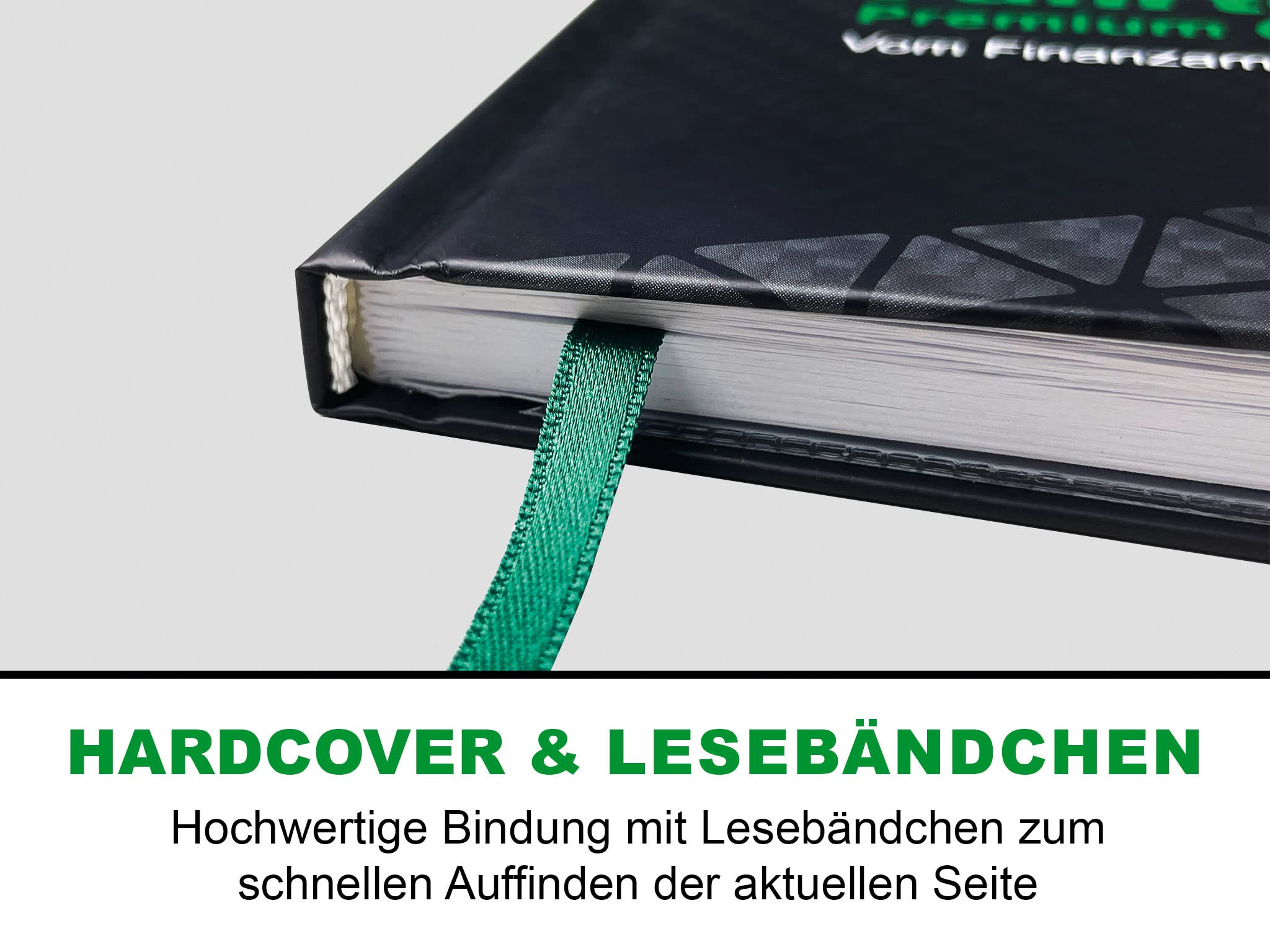 RNKVERLAG 3126 - Premium Fahrtenbuch in DIN A5 mit extra Parkscheibe, auch für Hybrid- und Elektrofahrzeuge geeignet