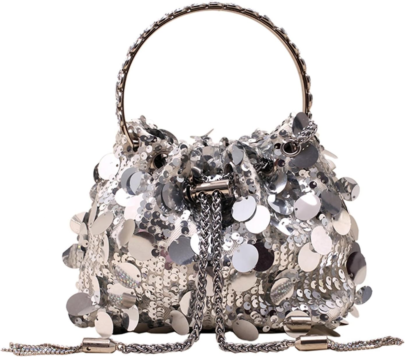 KARRESLY Evening Bag Bling Purse Shimmering Sequins Clutch Purses for Women Wedding Party Cocktail Prom Dinner