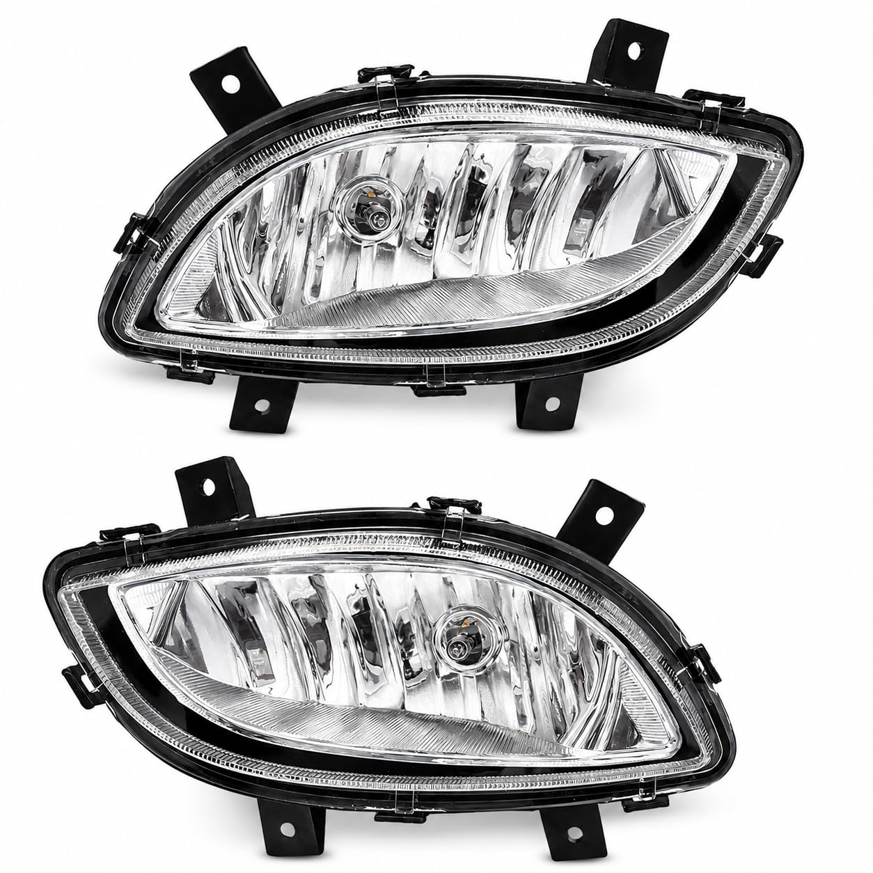 Fog Lamp set For Chevrolet Enjoy (With Bulb) Pair 2012-2017-image-37