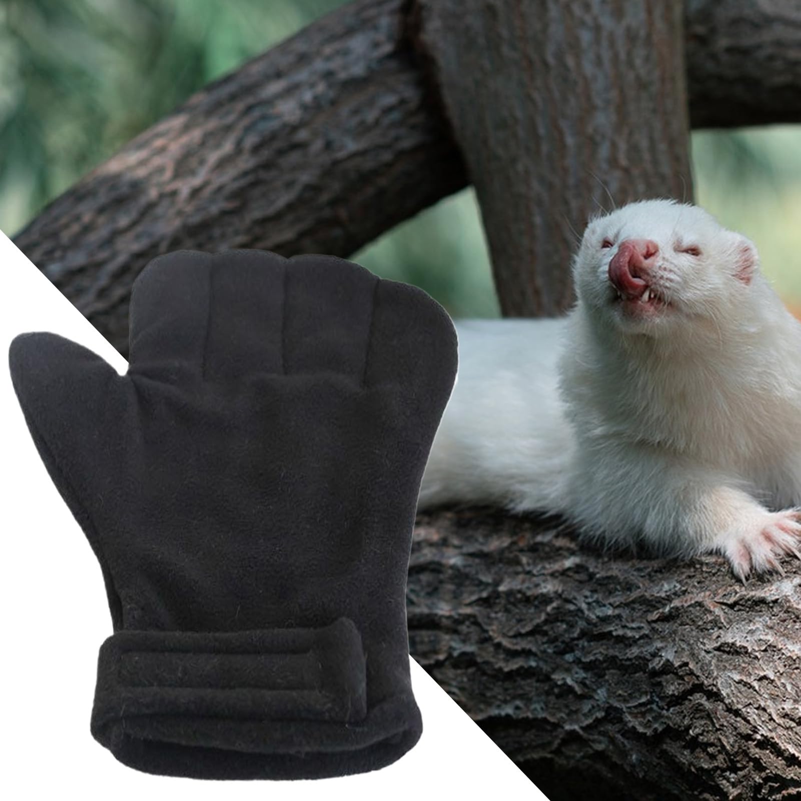 Genérico Guantes Antimordeduras | Protección Contra Arañazos de Gatos y Perros - Manipulación Segura Resistentes a Rasguños para Reptiles Aves Serpientes Lagartos Recorte de Uñas y Cuidado con Suave