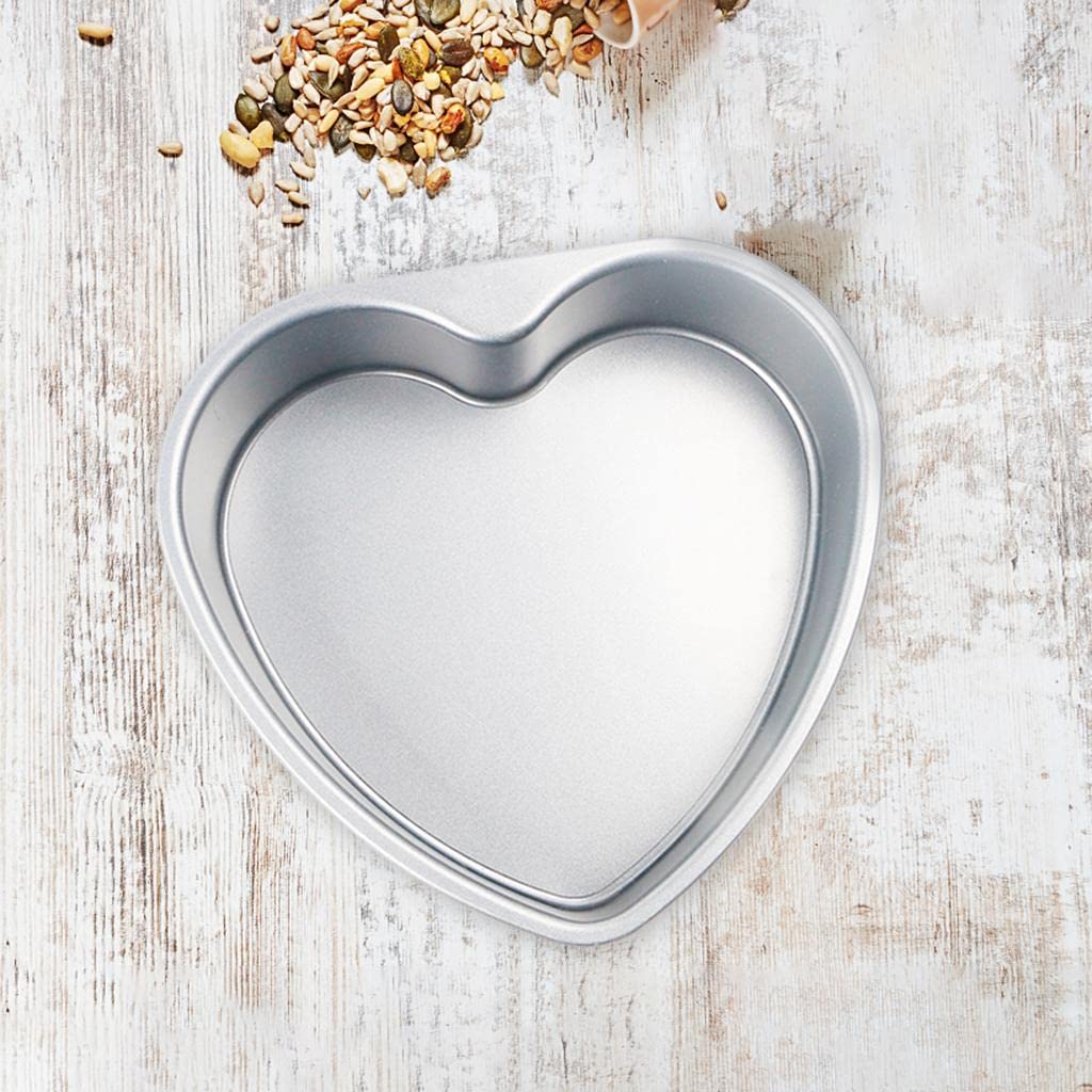 Moule Coeur 7 Pouces Aluminium Anodisé