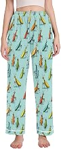 Women's Pajama Pants Comfy Casual Long Sleep Pants Loose Fit Lounge Pants with Pockets Size S-XXL