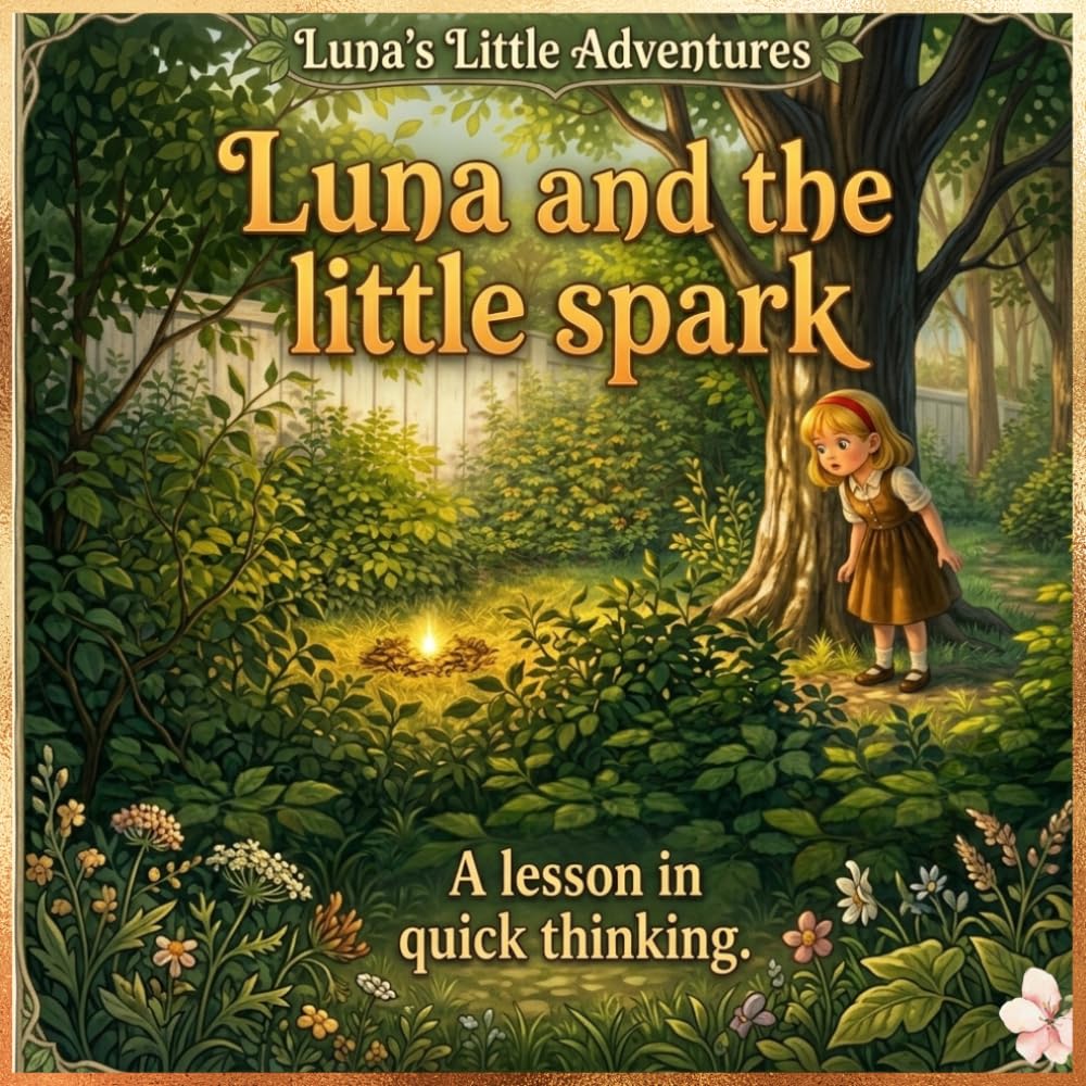 Luna and the little spark: A lesson in quick thinking (Luna's Little Adventures)