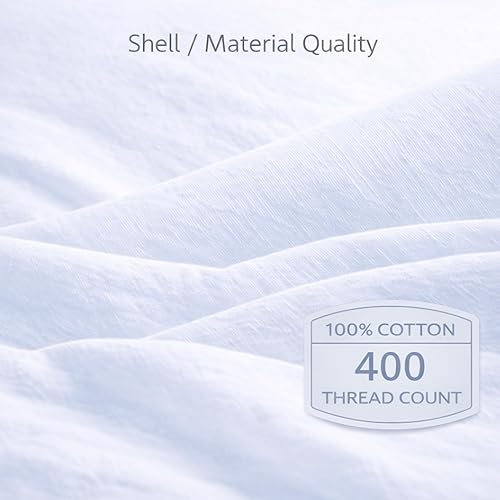 Miniatura 4 de Juego de 2 almohadas de plumón 100% de lujo, tamaño Queen, fabricadas en la familia en Nueva York, almohadas de cama transpirables para dormir, de