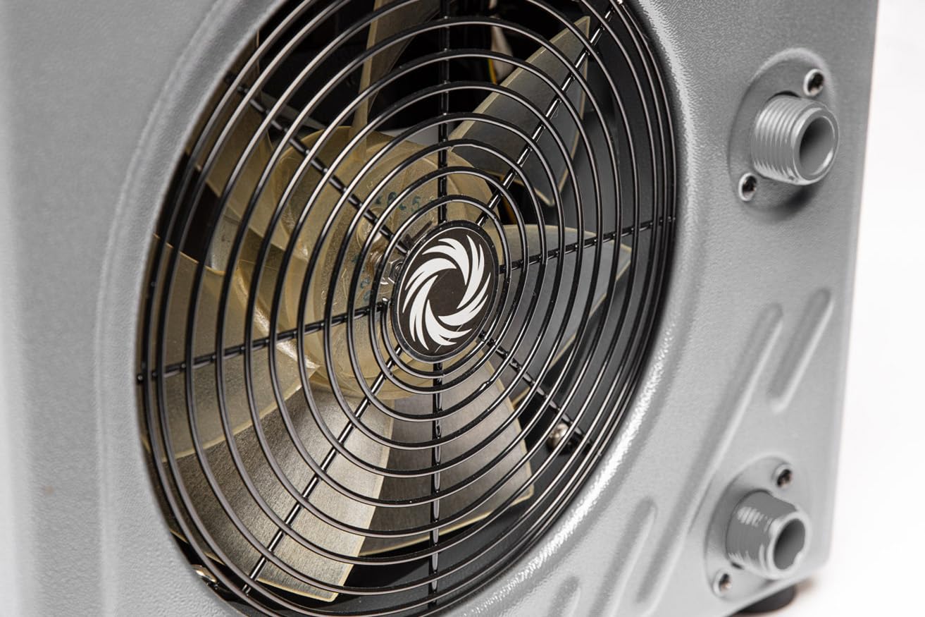 Steinbach Pompa di Calore Startis Mini - 049275Z - Pompa di Calore Automatica per Piscine Fino a 20.000 L - Display LED e sensore di Flusso Integrato - Funzionamento Ecologico ed efficiente