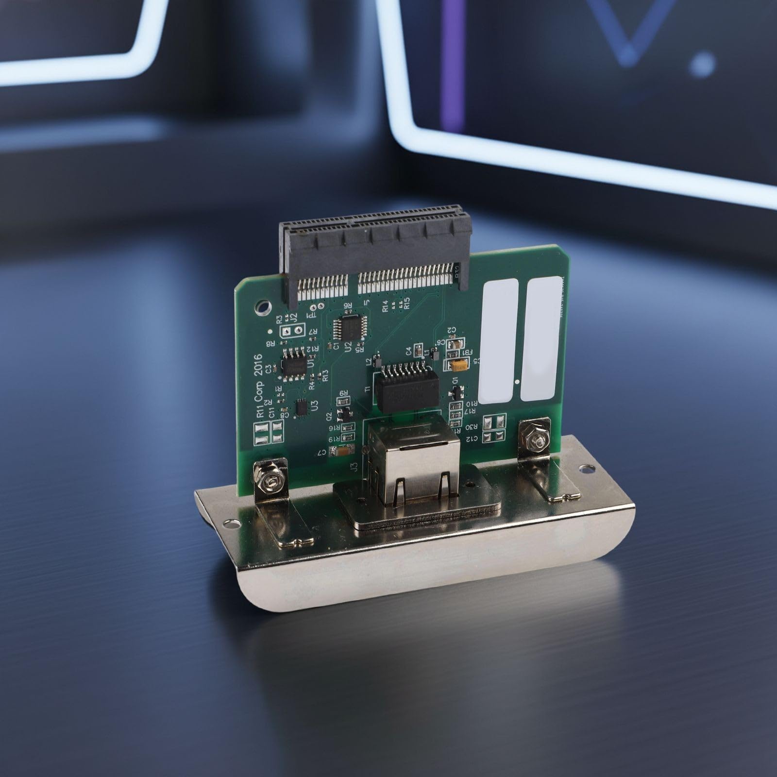 Scheda di rete per server di stampa Ethernet cablata interna, confezione da 1, per Zebra serie ZT200/ZT210/ZT230, prestazioni stabili, alta affidabilità, attrezzatura da ufficio