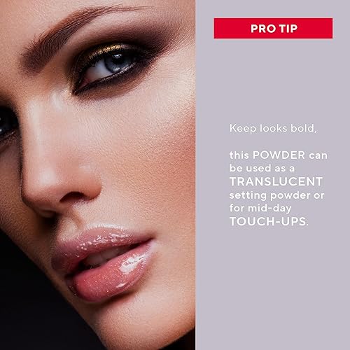 Miniatura 3 de Mirabella Beauty - Polvo de maquillaje universal prensado, brillo por Mirabella Beauty, polvo de fijación mate translúcido infundido con ácido