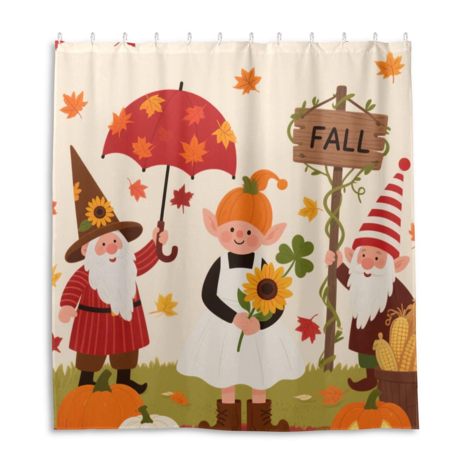 Rideau de douche imperméable tissu polyester lavable 167x183 pour baignoire