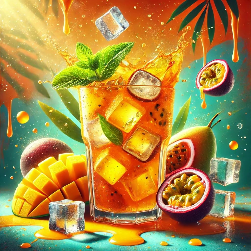 Té helado mango maracuyá aroma concentrado - Vegano - Sasami - 100ml