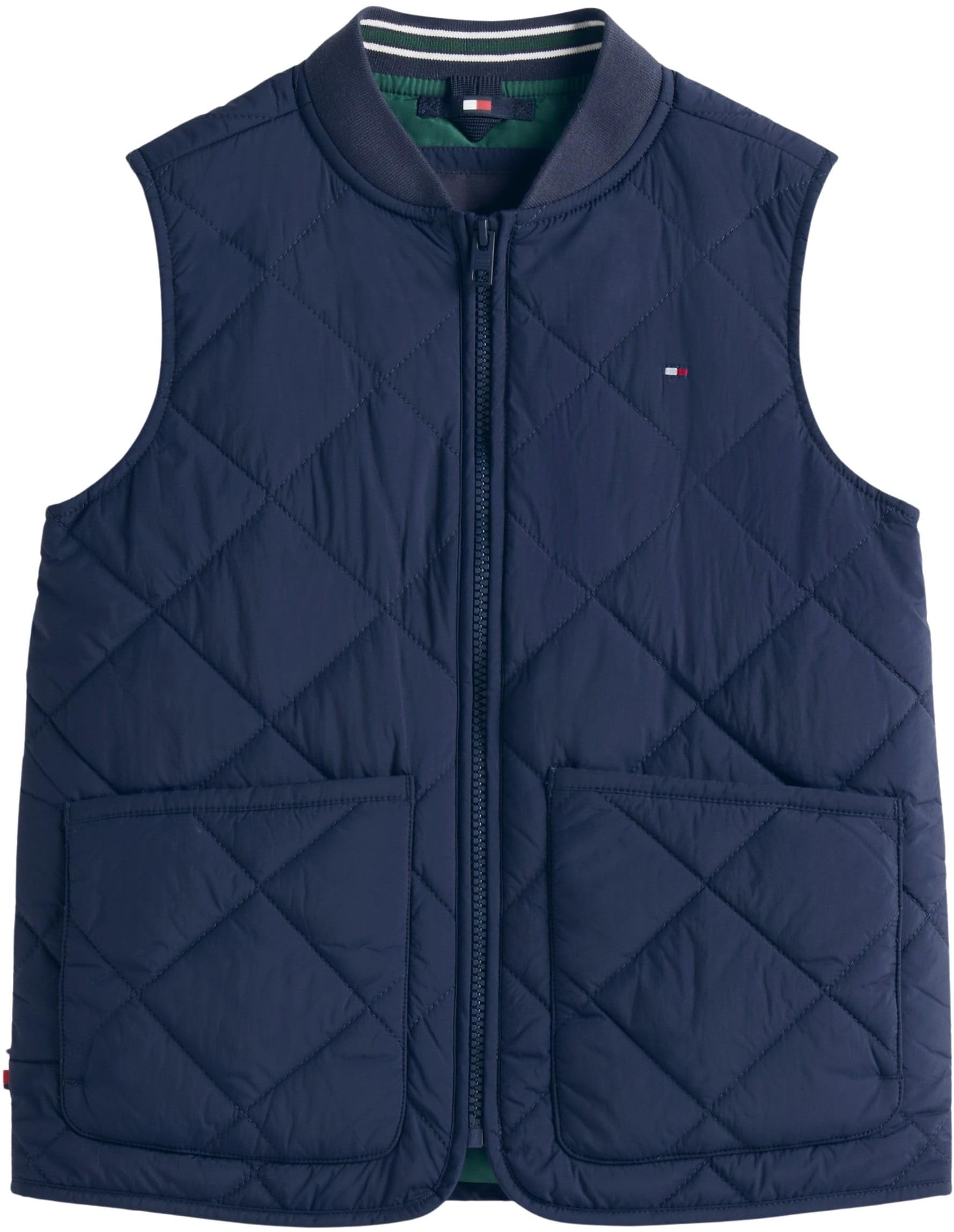 Tommy Hilfiger Jungen Quilted Light Weight Vest Kb0kb10262 Westen (1er Pack)