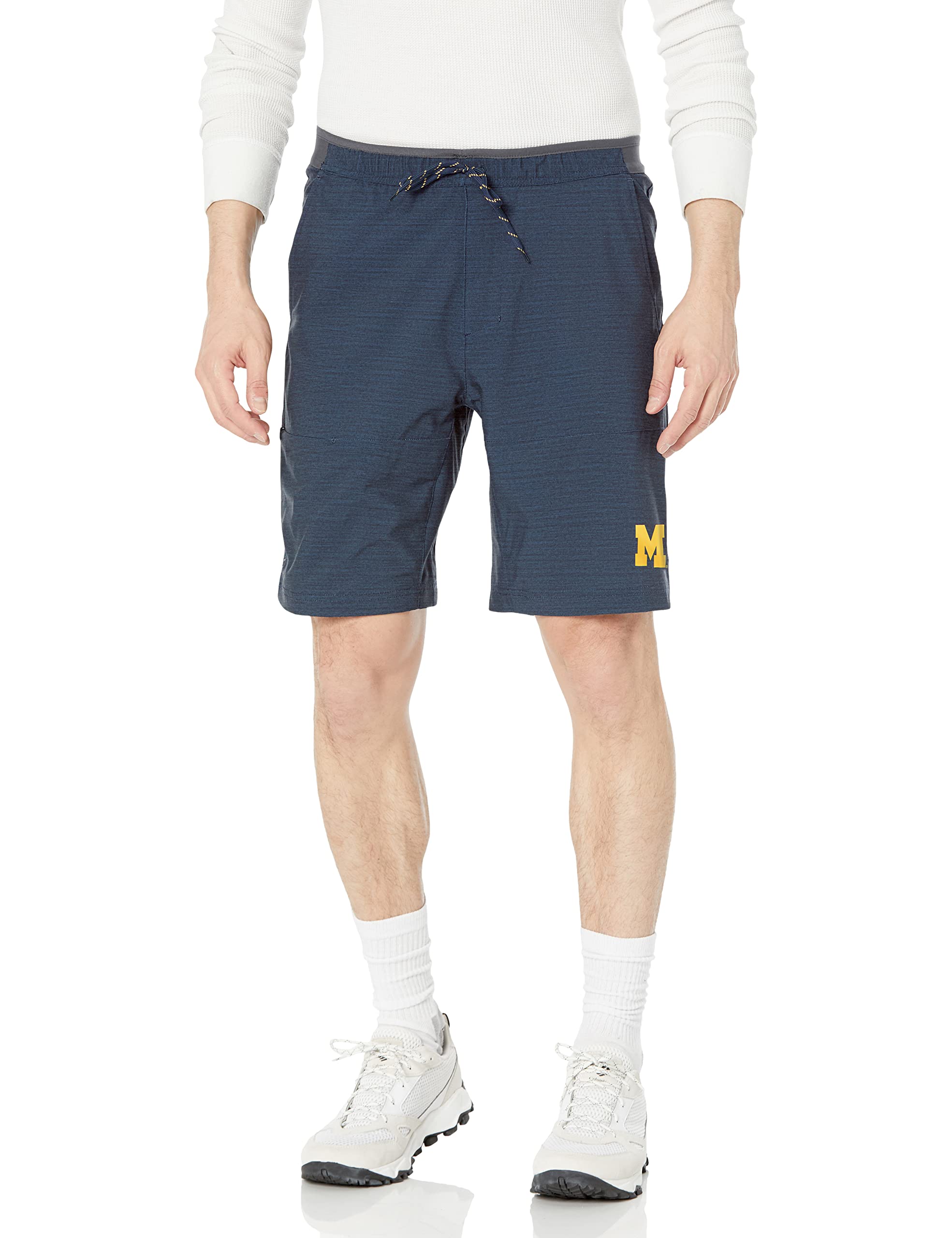 Columbia Men's Twisted Creek Short, UM - Collegiate Navy Heather, Small x 9L