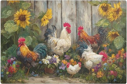 Vista 107 de Tapete de café para cafetera, máquina para cafetera, mesa, tapete absorbente de cuero para secar platos para encimeras de cocina, 18 x 12 pulgadas