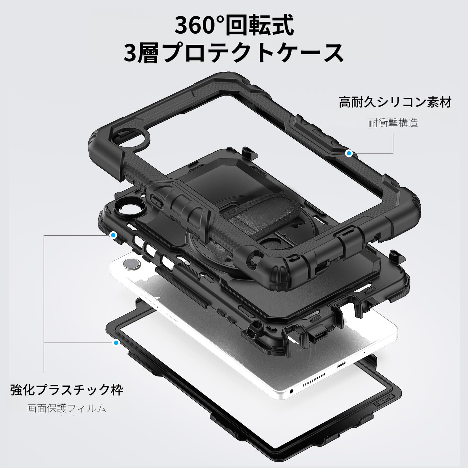 Amazon.co.jp: ZenRich Redmi Pad 2 2025モデル 11インチ 専用ケース