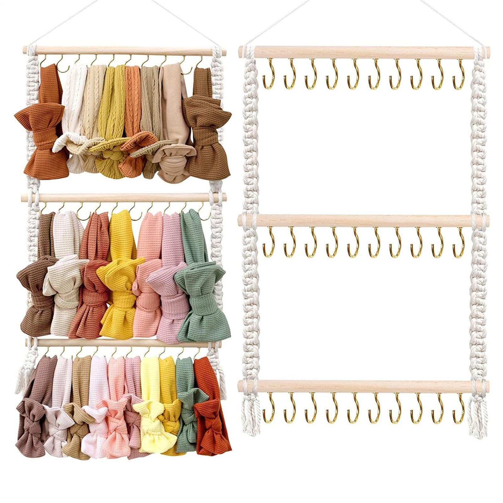 Rangement barrette et porte cheveux fille pour optimiser l'armoire de chambre