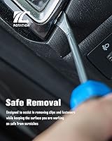 Vista 4 de ROTATION Tack Lifter U Tip Nail Puller Upholstery Staple Remover Tool for Furniture, Auto