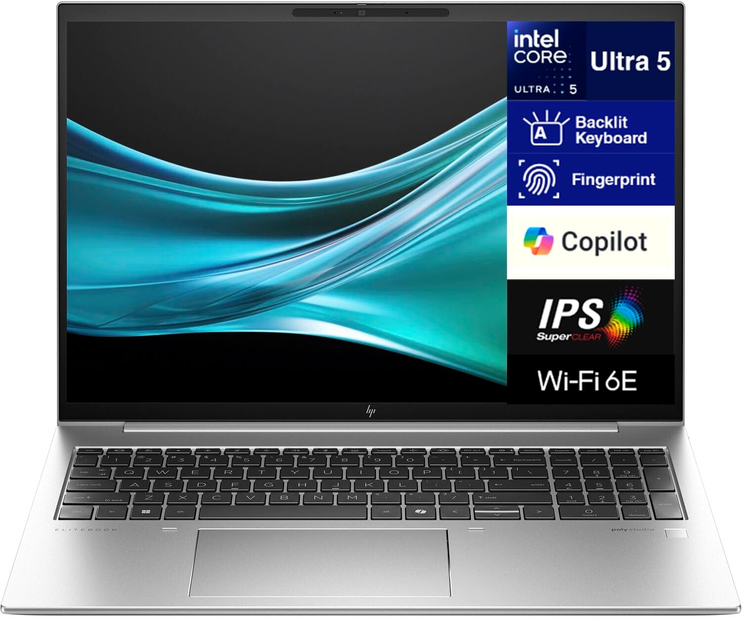 HP EliteBook 860 G11 Business Laptop 16.0″ IPS WUXGA Display (Intel Ultra 5-135U…