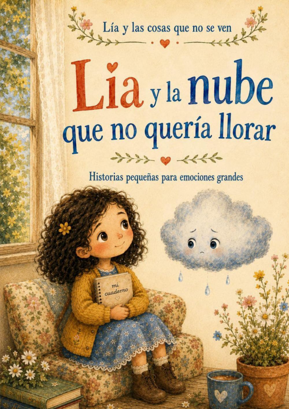 Lía y la nube que no quería llorar: Historias pequeñas para emociones grandes (Lía y las cosas que no se ven)