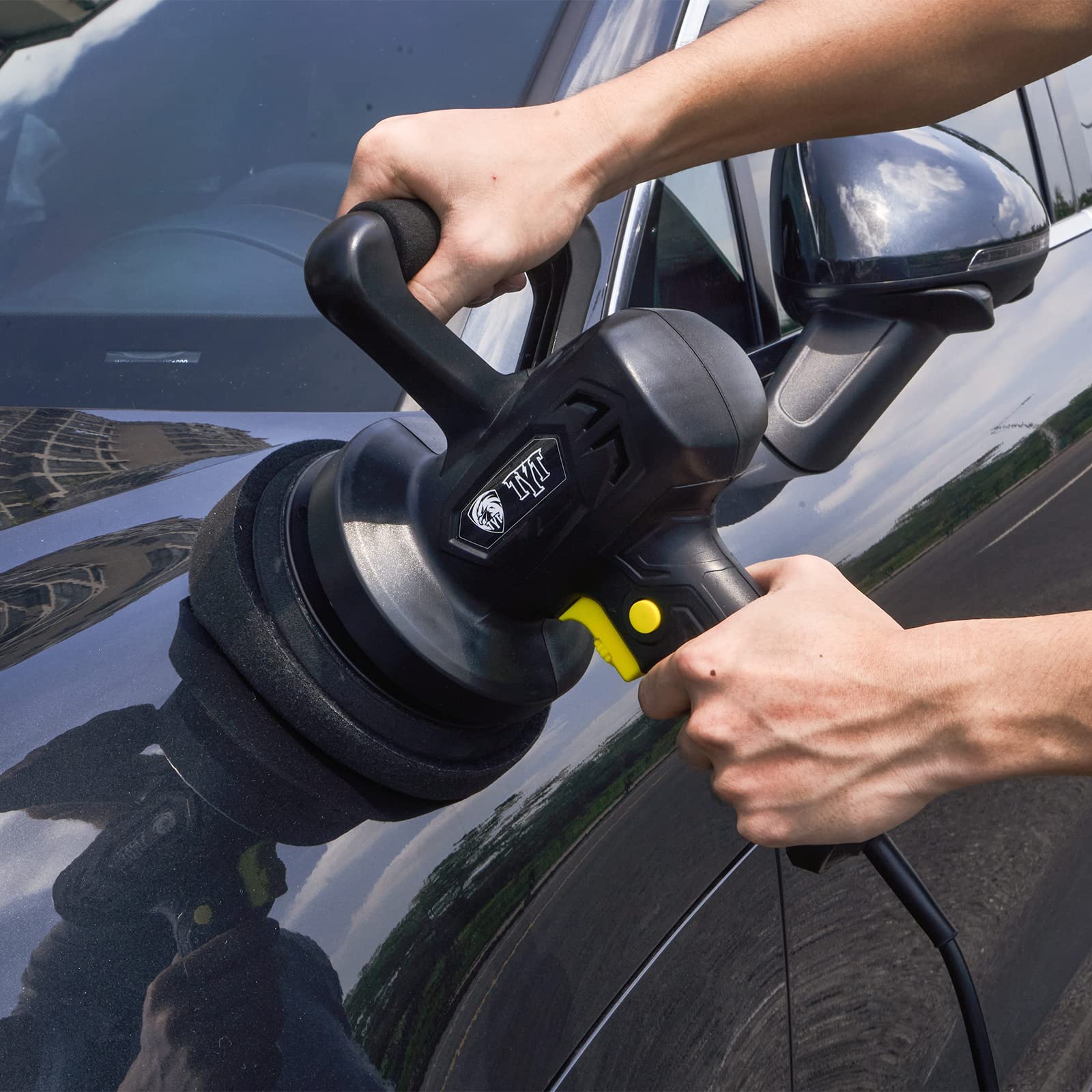 TYT Polisher, 6inch Dual Action Polisher Random Orbital Car Buffer