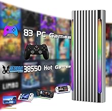 Retro Game Console 2T SSD with built in 38,633 Games, Emulator Console Preloaded with Playnite, Launchbox Game System, Video Game Console Emulator Plug & Play, with Controller
